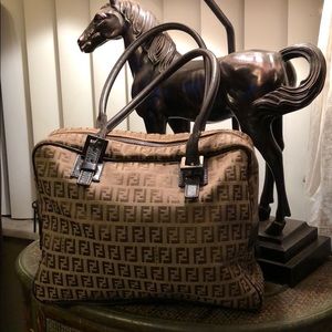 Fendi Zuccano tote Authentic